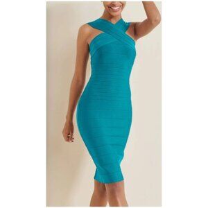 NWT Cross-Neck Bandage Style Dress